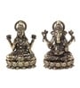 Golden Pure Brass Laxmi Ganesh Idol