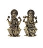 Golden Pure Brass Laxmi Ganesh Ji Idols