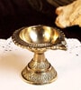 Pure Brass Laxmi Kuber Diya  (Pack Of 5)