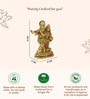 Golden Pure Brass Radhe Krishna Ji Idol