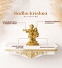 Golden Pure Brass Radhe Krishna Ji Idol