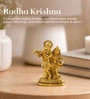 Golden Pure Brass Radhe Krishna Ji Idol