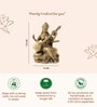 Golden Pure Brass Saraswati Maa Idol