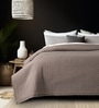 Brown 690 GSM Cotton Double Bed Comforter