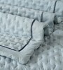 Blue 690 GSM Cotton Double Bed Comforter