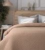 Brown 690 GSM Cotton Double Bed Comforter