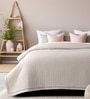 Pink 690 GSM Cotton Double Bed Comforter