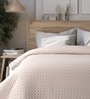 Pink 690 GSM Cotton Double Bed Comforter