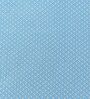 Blue Diamond Pattern Single Bedspread With 1 Pillow Cover