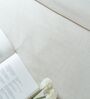 Beige Diamond Pattern Queen sized Bedspread With 2 Pillow Covers