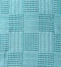 Green Bedspread Huck Lace Pattern Single Bedspread With 1 Pillow Cover