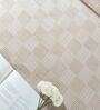 Beige Bedspread Huck Lace Pattern Queen sized Bedspread With 2 Pillow Covers
