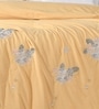 Yellow 449 GSM Cotton Double Bed Comforter