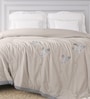 Grey 449 GSM Cotton Double Bed Comforter