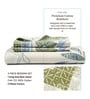 Pure Cotton Double Bedsheet Set with Pillow Covers for King Size Bed