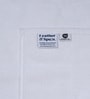 Pure Snow 100% Cotton Solid 31x21 Inches Bath Mats Pack of 2 Pure Snow 100% Cotton Solid 31x21 Inches Bath Mats Pack of 2