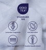 Pure Snow 100% Cotton Solid 31x21 Inches Bath Mats Pack of 2 Pure Snow 100% Cotton Solid 31x21 Inches Bath Mats Pack of 2