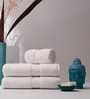 Pure Snow 100% Cotton Solid 800 GSM Bath Towel (1 Pc)