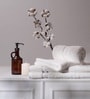 Pure Snow 100% Cotton Solid 800 GSM Hand Towels Pack of 2