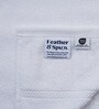 Pure Snow Bamboo and Cotton Solid 600 GSM Bath Towel (1 Pc)