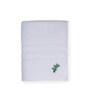 Pure Snow Bamboo and Cotton Solid 600 GSM Bath Towel (1 Pc)
