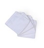 Pure Snow Bamboo and Cotton Solid 600 GSM Face Towels Pack of 4