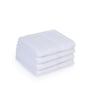 Pure Snow Bamboo and Cotton Solid 600 GSM Face Towels Pack of 4