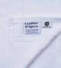 Pure Snow Bamboo and Cotton Solid 600 GSM Face Towels Pack of 4