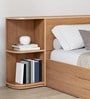 Pure Vienta Lhs Bedside Table In Brown Finish
