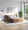 Pure Vienta Queen Size Bed In Brentwood Oak Finish