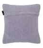 Purple Cotton Solid 16X16 Inches Cushion Covers (Pack of 2)