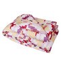 Purple & Beige Geometric 210 TC Cotton 6 Pieces Bedding Set Collection