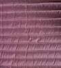 Purple & Cream Polyester 150 GSM AC Room Double Bed Quilt and 2 Pillow Sham