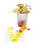Purple & Gold Velvet 30 Pcs (8 Seater) Table Linen Set