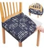 Multicolor Printed Polyester Blend 16x20 Inches Chair Covers (Pack of 4)