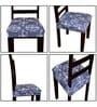 Multicolor Printed Polyester Blend 16 x 20 Inches Chair Covers (Set of 6)