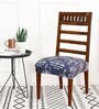 Multicolor Printed Polyester Blend 16 x 20 Inches Chair Covers (Set of 6)