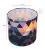 Purple  Yellow Printed Fabric Contemporary Table Lamp Shade