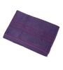 Purple 100% Cotton 340 Gsm Car Towel