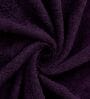 Purple 100% Cotton 380 Gsm Bath Towel