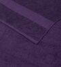 Purple 100% Cotton 380 Gsm Car Towel