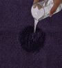 Purple 100% Cotton 380 Gsm Car Towel