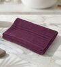 Purple 100% Cotton 400 Gsm Bath Towel