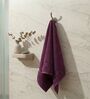 Purple 100% Cotton 400 Gsm Bath Towel