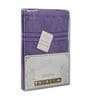 Purple 100% Cotton 400 Gsm Bath Towel