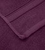 Purple 100% Cotton 400 Gsm Face Towel 4 Pc