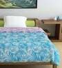 Purple 100% Cotton 150 AC Room Single Bed Comforter