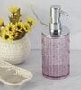 Purple 300 ml Acrylic Liquid Soap Dispenser 