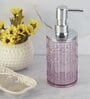 Purple 300 ml Acrylic Liquid Soap Dispenser 