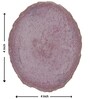 Purple Acacia Wood (Set of 4) Resin Coasters